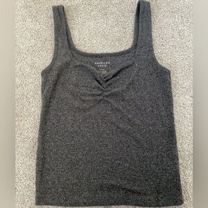 Grey Cinched American Eagle Tank Top